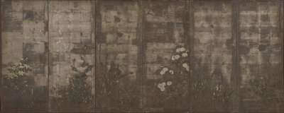 Flowers of the Seasons by Tawaraya Sotatsu